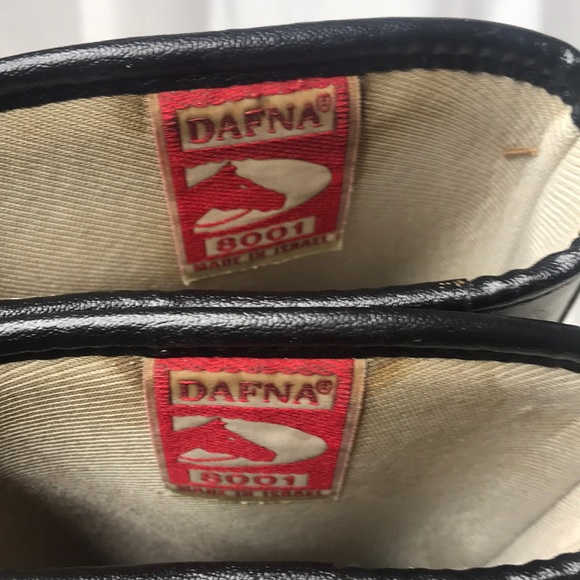 Dafna 8001 Tall Black Riding Boots Made in Israel - Picture 6 of 8